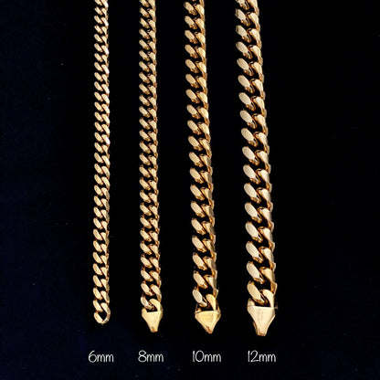 Miami Cuban Chain 10mm - Gold