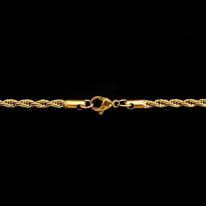Rope Chain 4mm - Gold