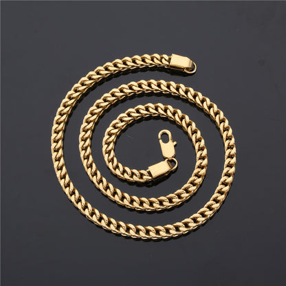 Franco Chain 6mm - Gold